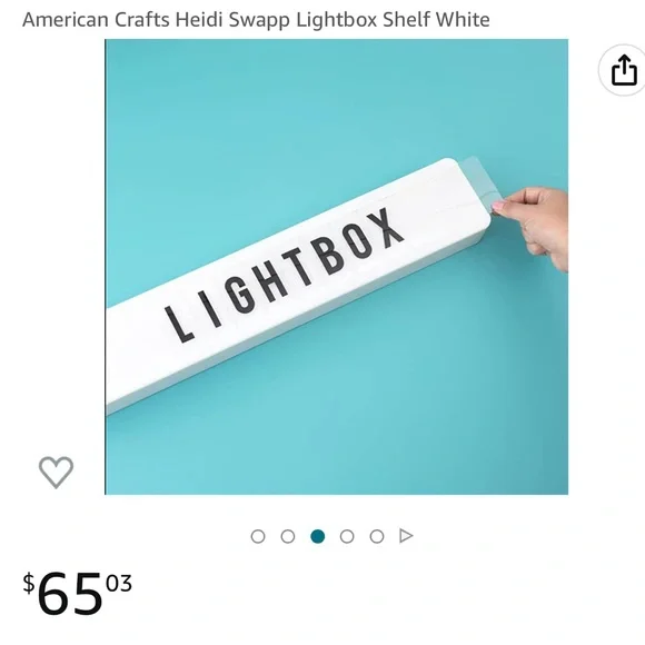 Heidi Swapp Lightbox - Picture 2 of 8